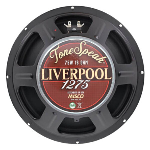 Main product image for ToneSpeak Liverpool 1275 12" British Voiced Guitar Speaker 16 Ohm291-130